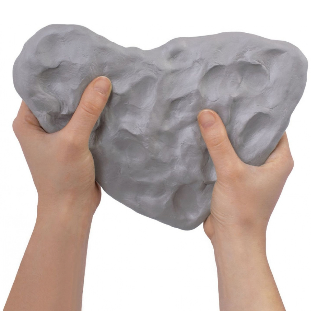 Pâte à Modeler Durcissante 1kg - Grise