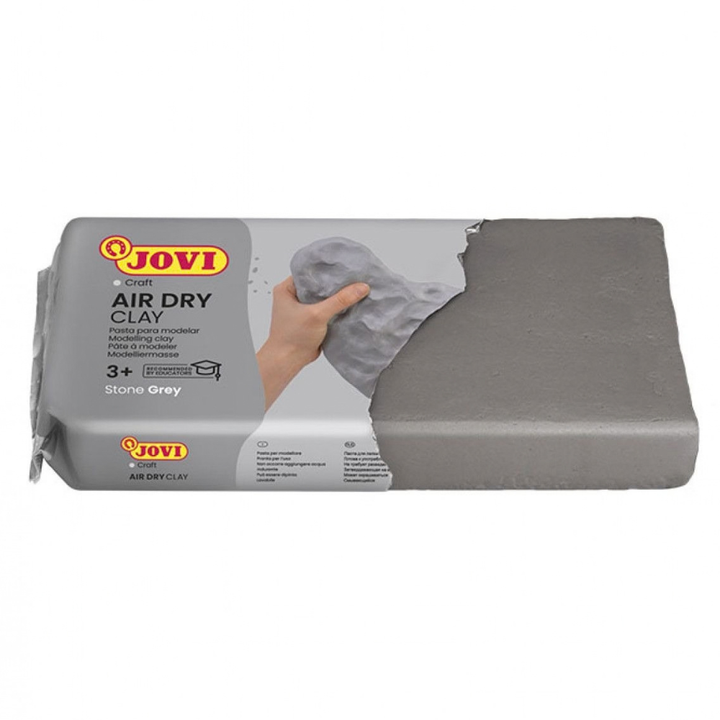 Pâte à Modeler Durcissante 1kg - Grise