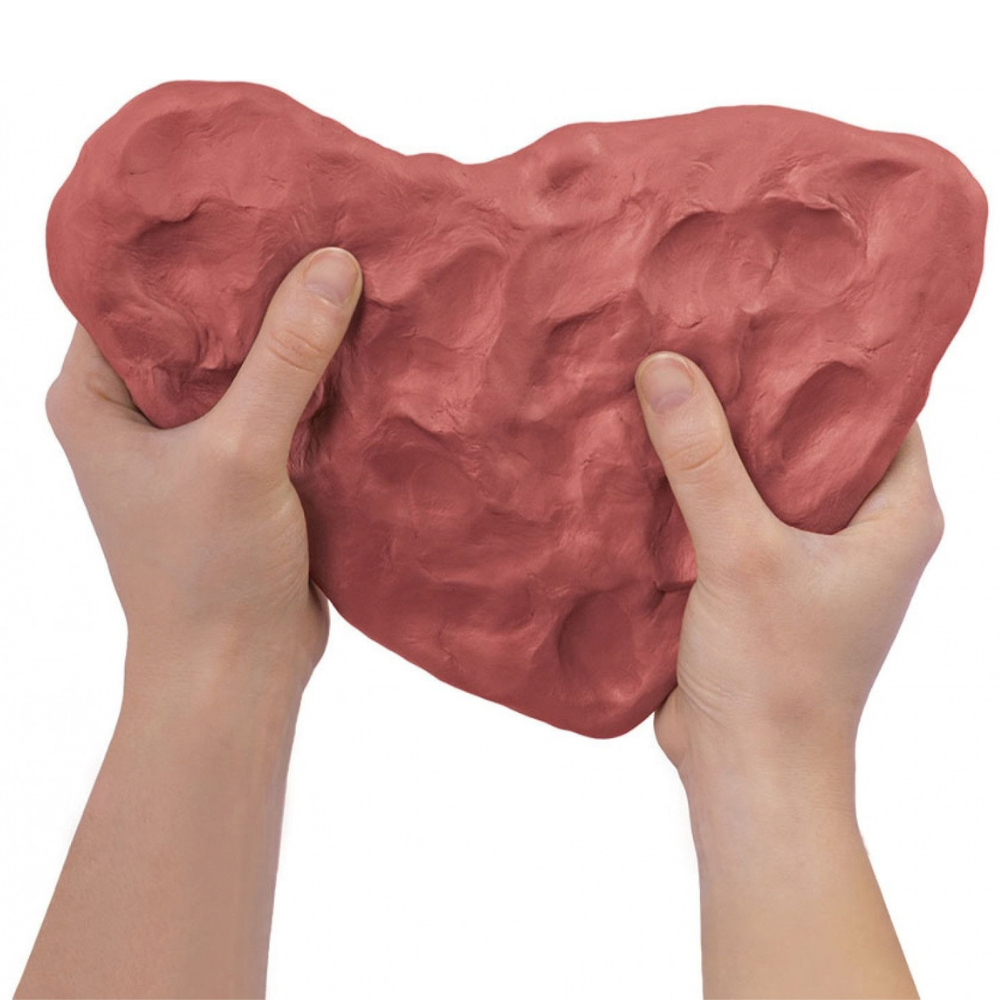Pâte à Modeler Durcissante 1kg - terracotta