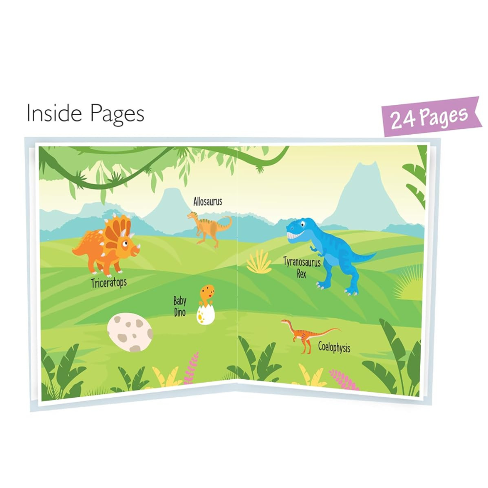 Peekaboo Dinosaur – Livre interactif pour tout-petits - 2 - Eveil Montessori Maroc