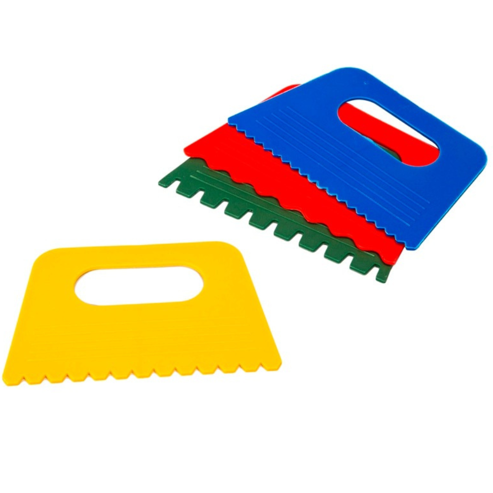 Peigne à Effets 130x80 mm Coloris Assortis Sachet 4 Unites - 1 - Eveil Montessori Maroc
