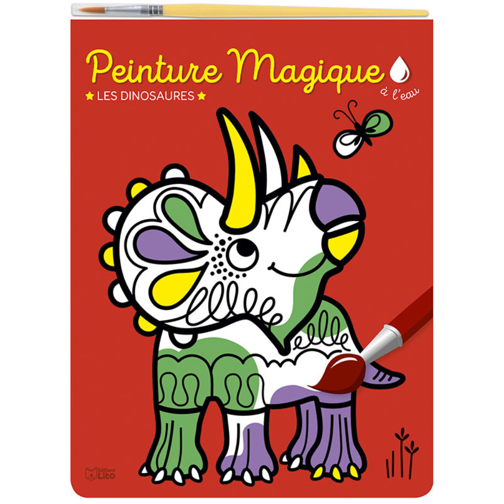 Peinture magique à l’eau – Les dinosaures