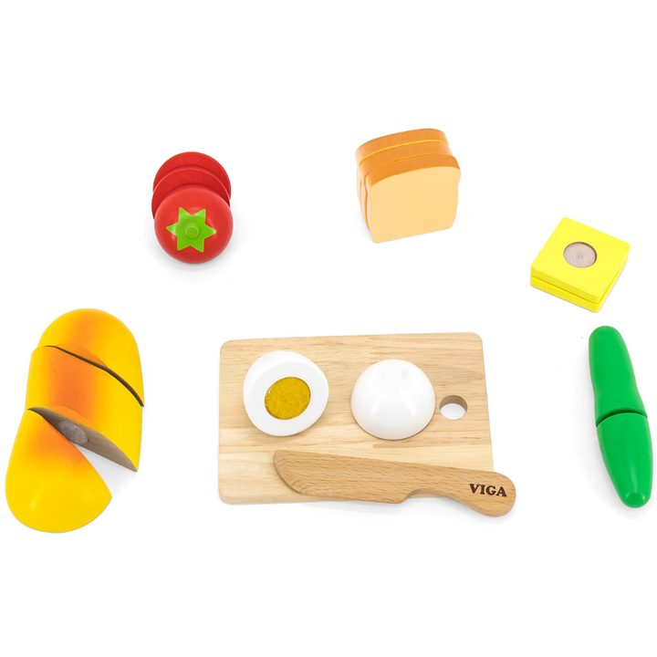 Petit déjeuner à découper