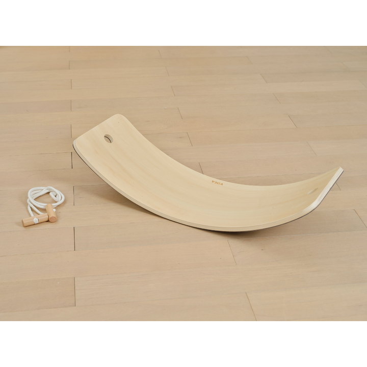 Planche d'équilibre en bois