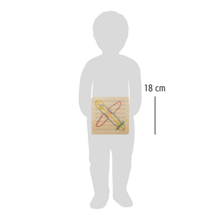 Planche Geoboard en bois