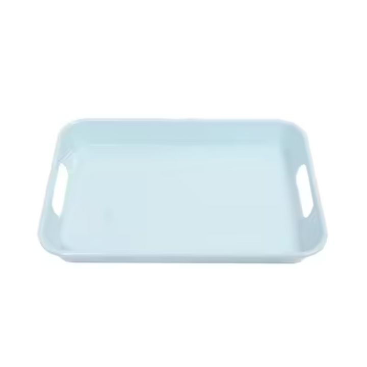 Plateau Moyen en Plastique - Bleu