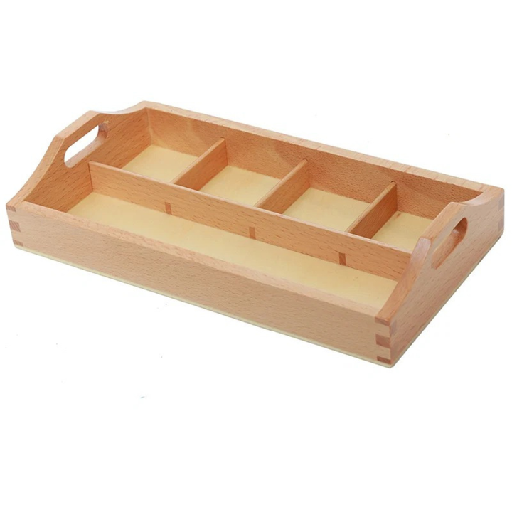 Plateau de tri - 4 compartiments - 4 - Eveil Montessori Maroc
