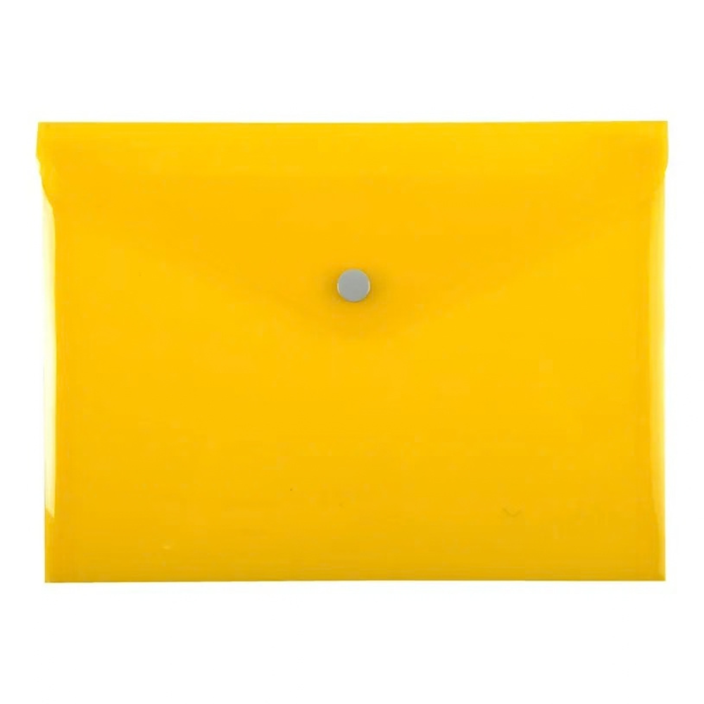 Pochette enveloppe transparente avec bouton-pression – 16 × 12 cm - (Vendu à l'unité) - 3 - Eveil Montessori Maroc