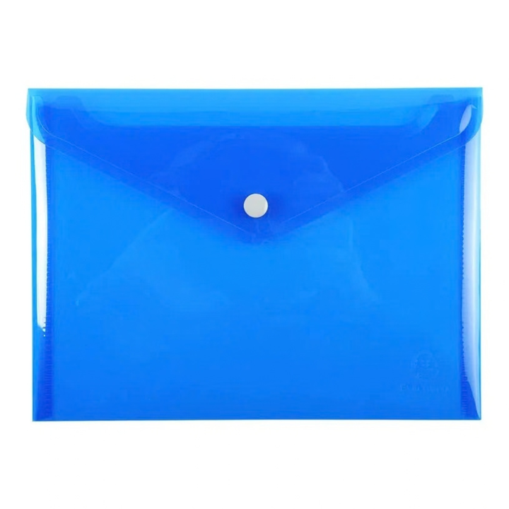 Pochette enveloppe transparente avec bouton-pression – 16 × 12 cm - (Vendu à l'unité) - 4 - Eveil Montessori Maroc