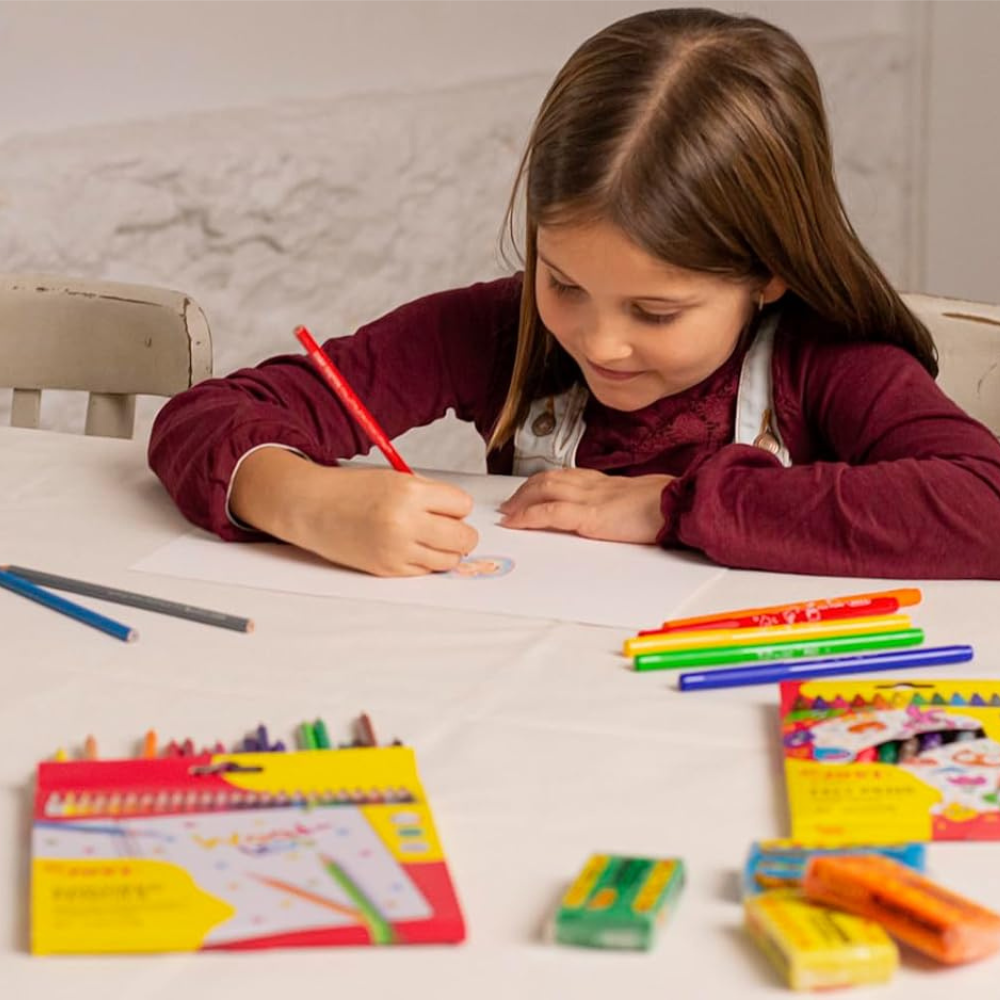 Pot De 84 Crayons De Couleur - 2 - Eveil Montessori Maroc