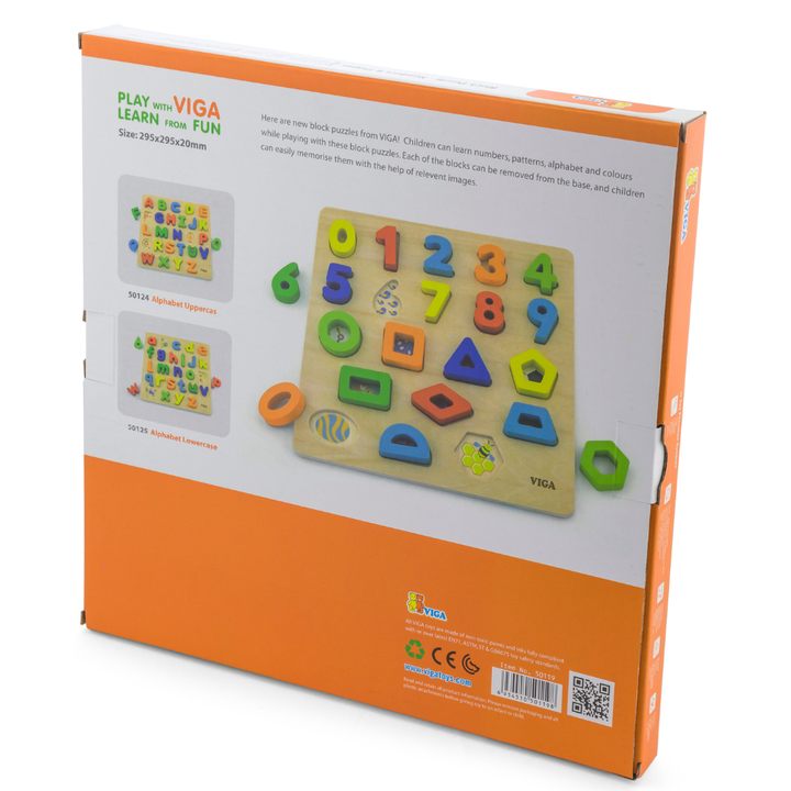 Puzzle - Nombres et formes