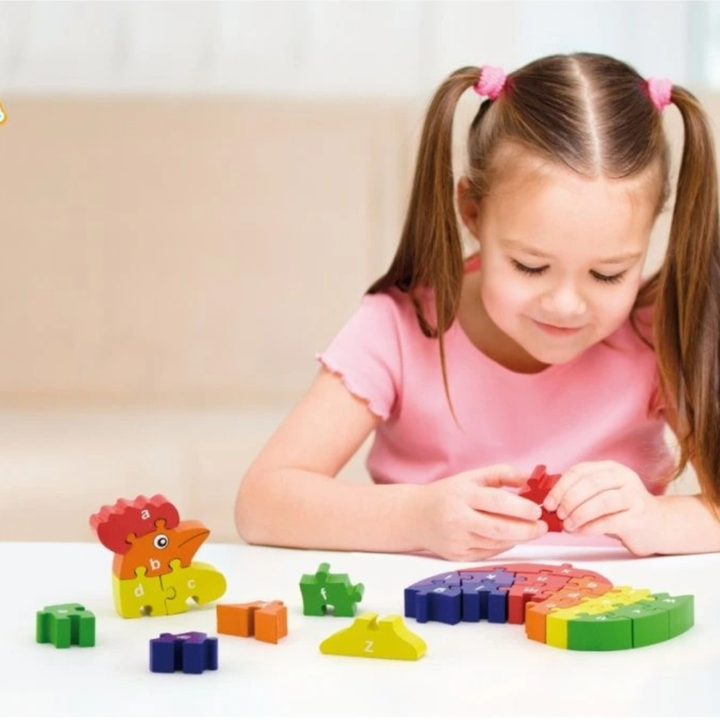 Puzzle 3D Coq Alphabet