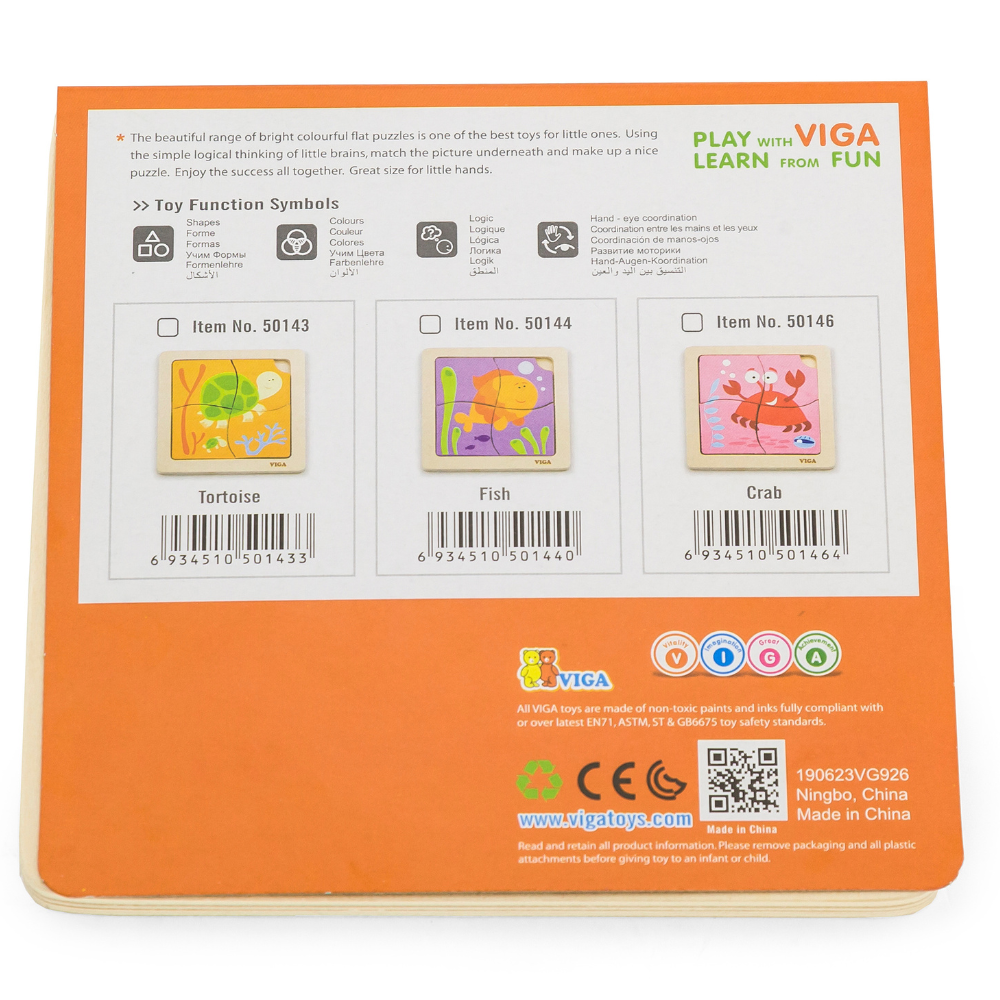 Puzzle 4 pièces - Poisson