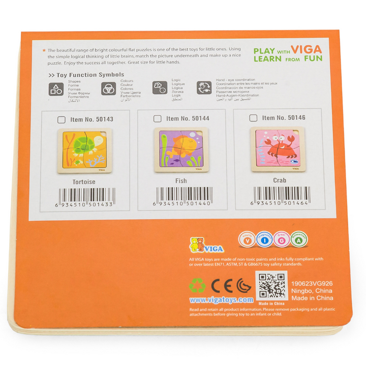 Puzzle 4 pièces - Poisson