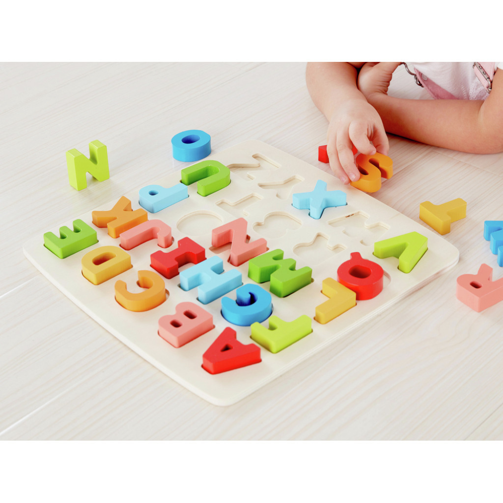 Puzzle Alphabet En Bois