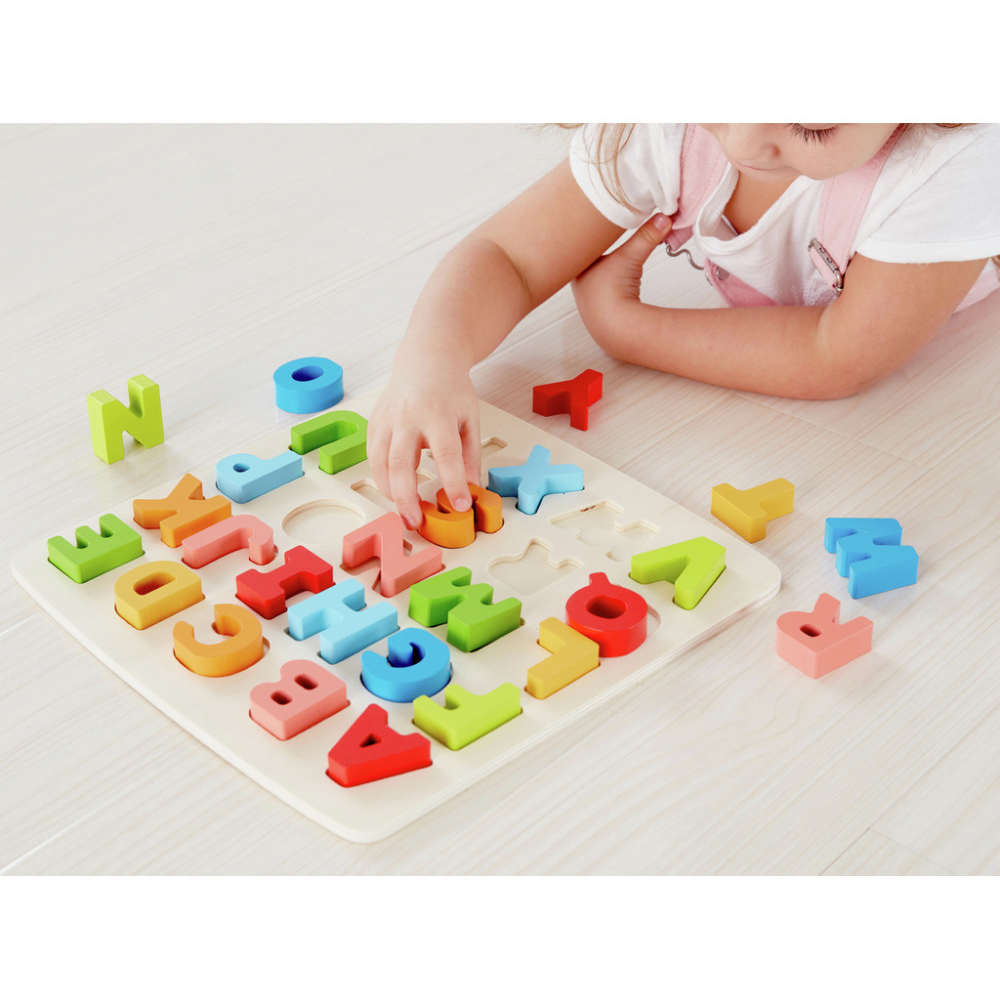 Puzzle Alphabet En Bois