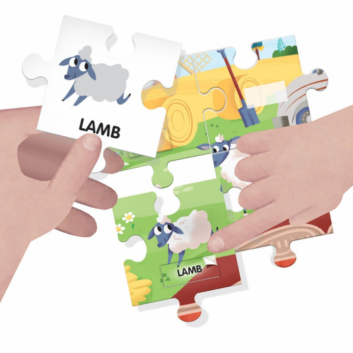 Puzzle Anglais Facile 100 Mots de la Ferme