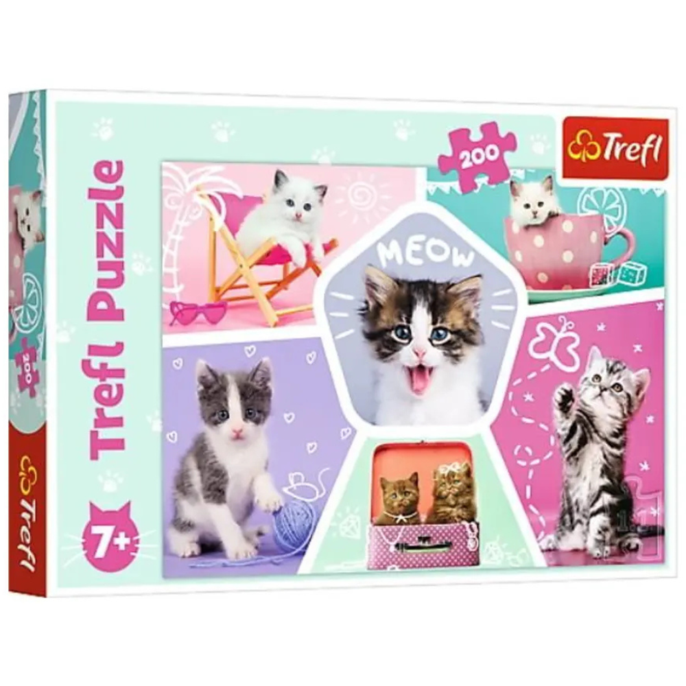 Puzzle Beautiful Animals 200 Pièces