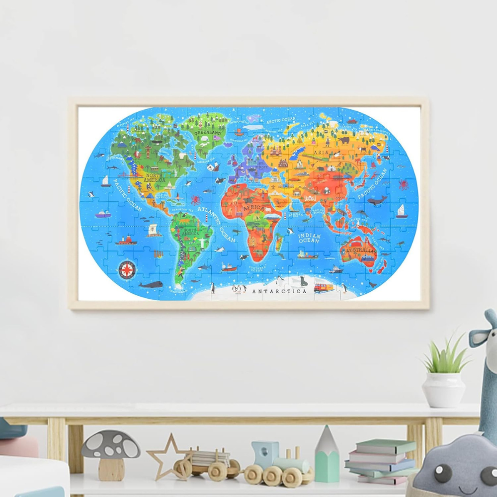 Puzzle Notre Monde en anglais - 100 pcs