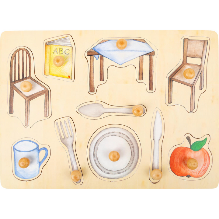 Puzzle d'objets du quotidien