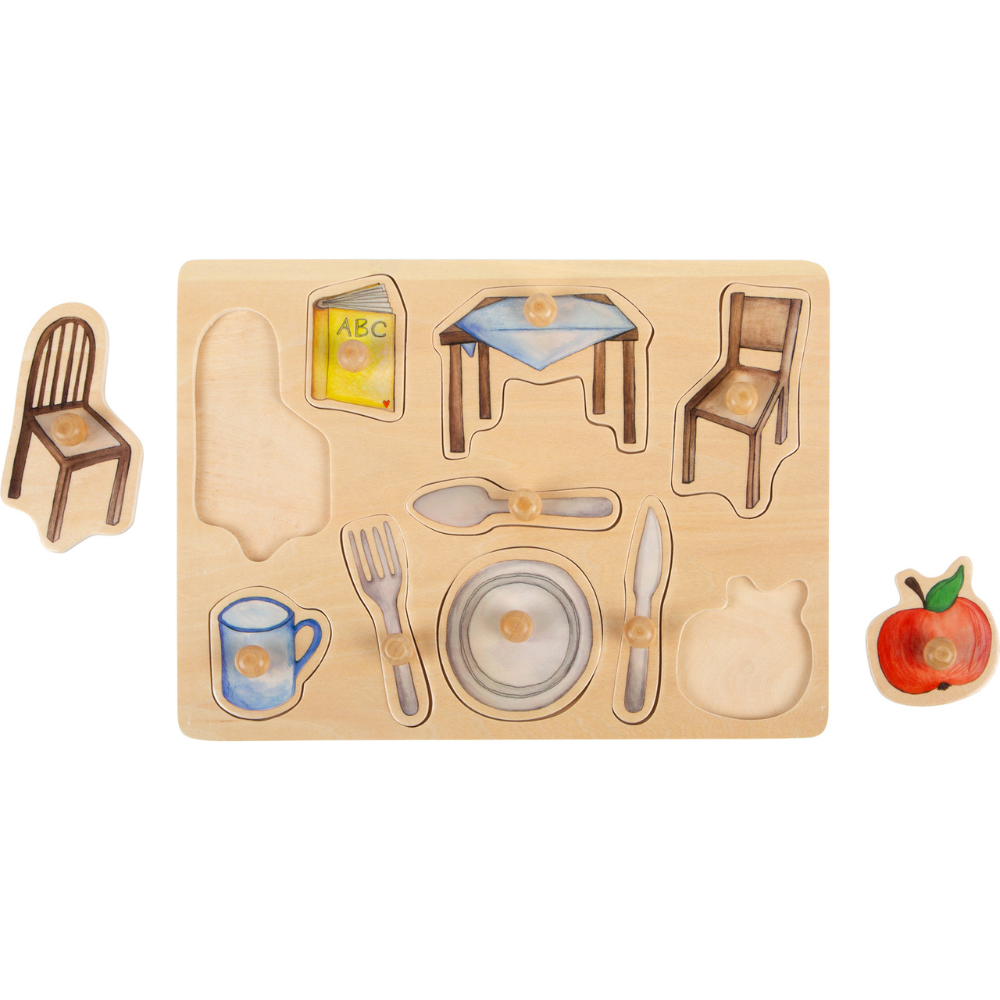 Puzzle d'objets du quotidien