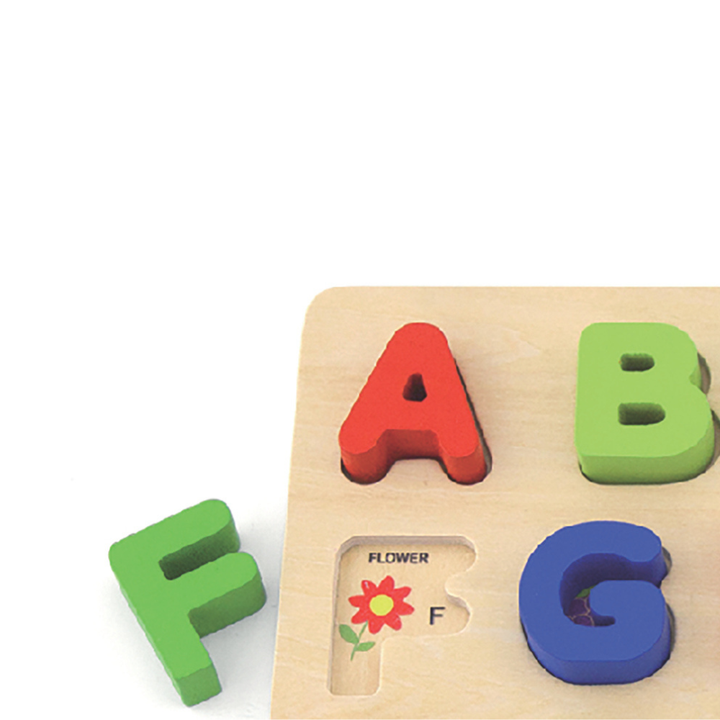 Puzzle de Blocs - Alphabet Majuscules