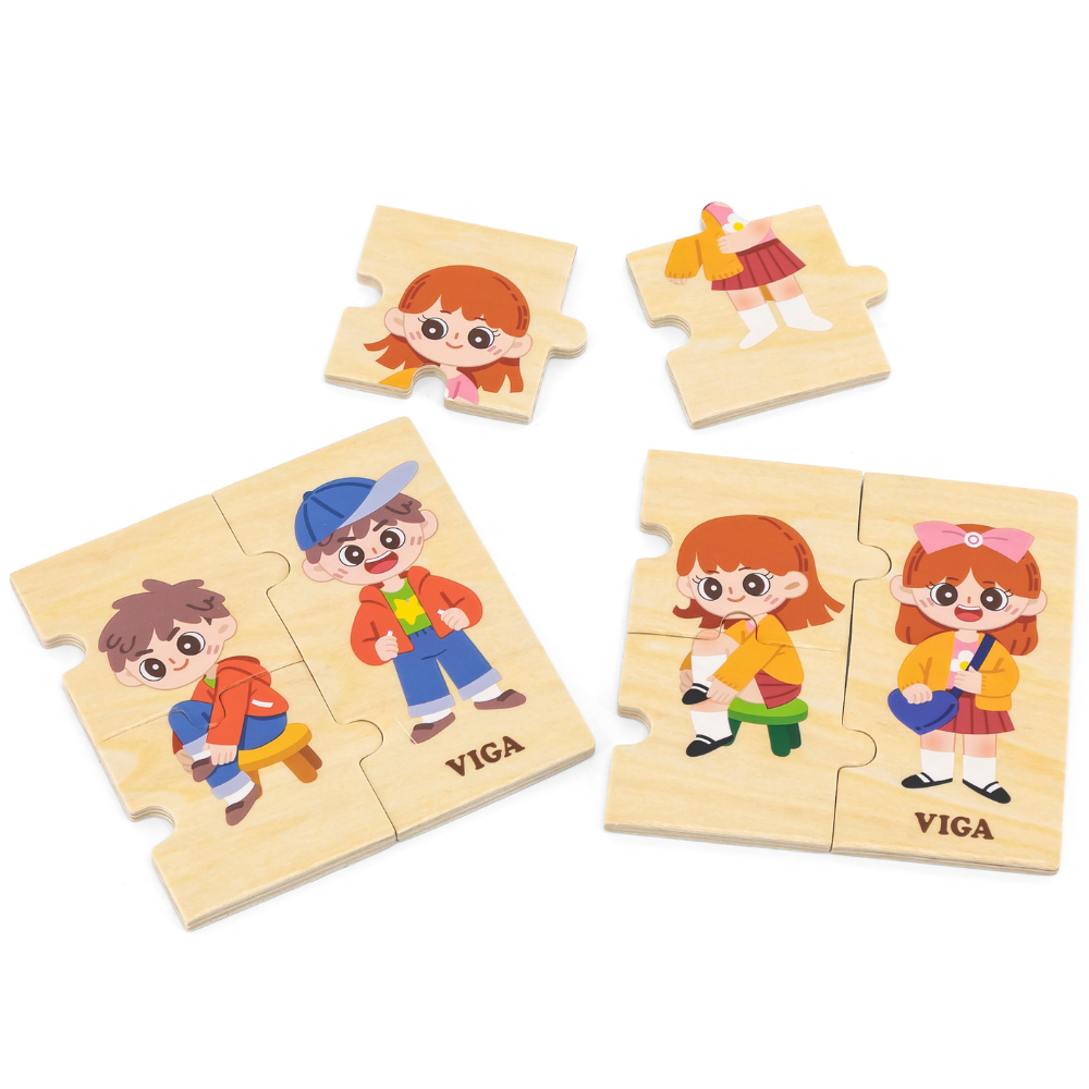 Puzzle de Séquence Pour S'habiller