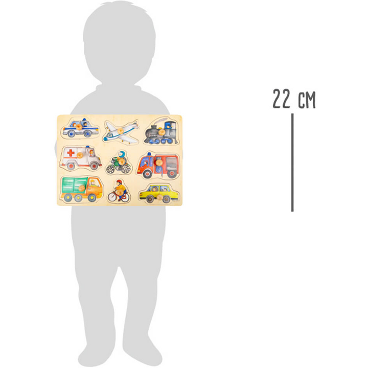 Puzzle de véhicules urbains