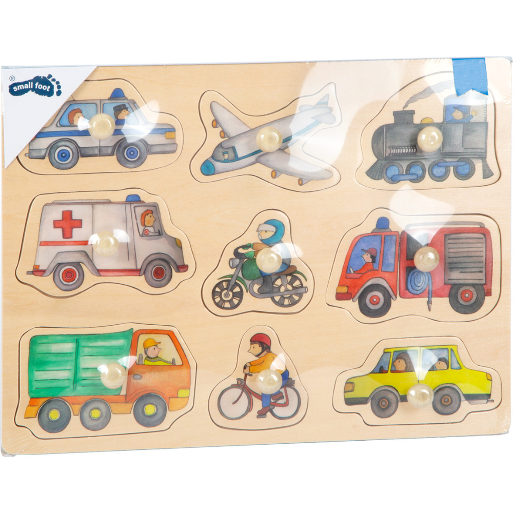 Puzzle de véhicules urbains