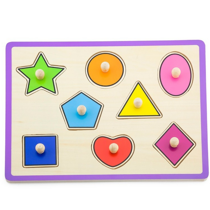 Puzzle plat 8 pièces - Formes