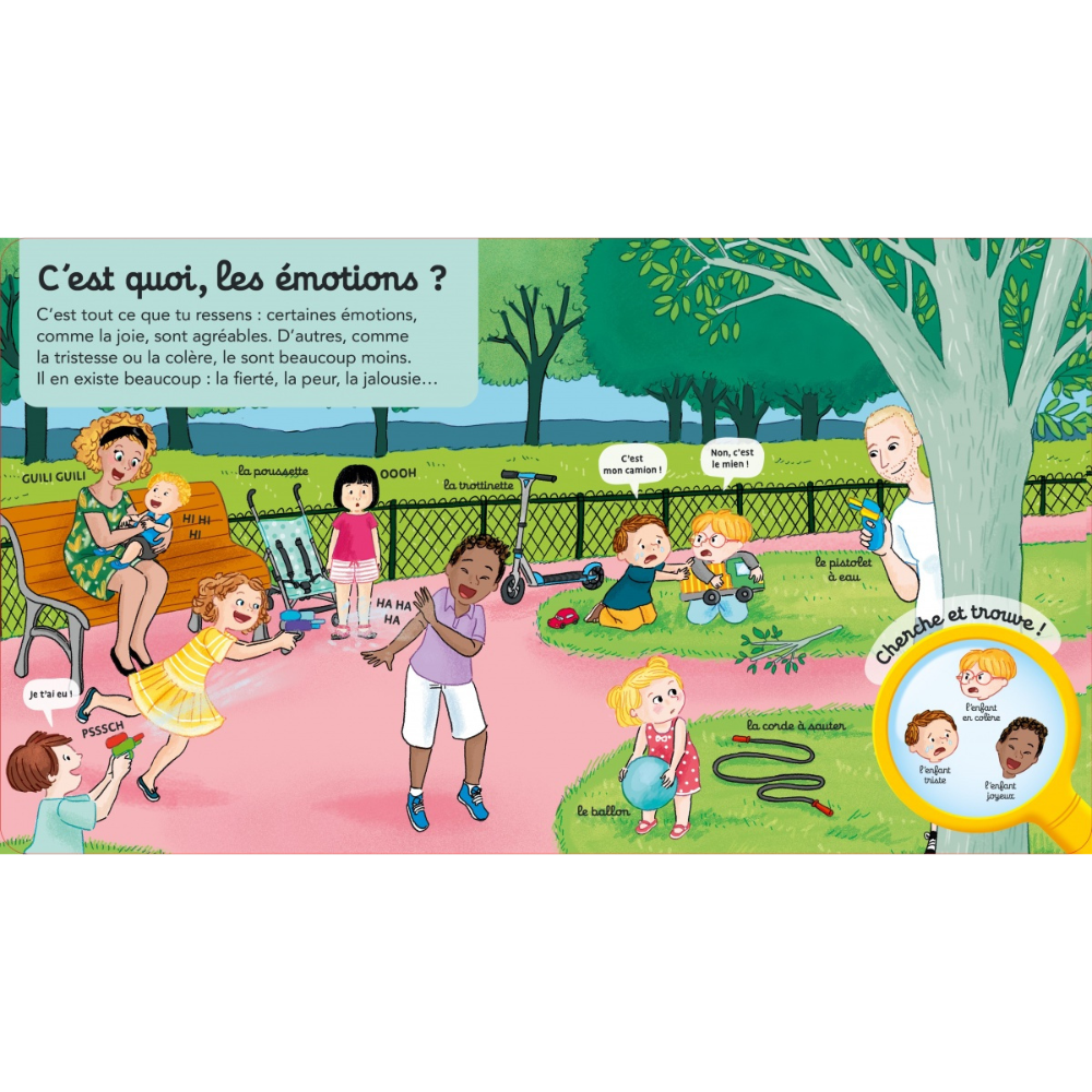 Questions/Réponses : les émotions - pour aborder en douceur les émotions à partir de 2 ans
