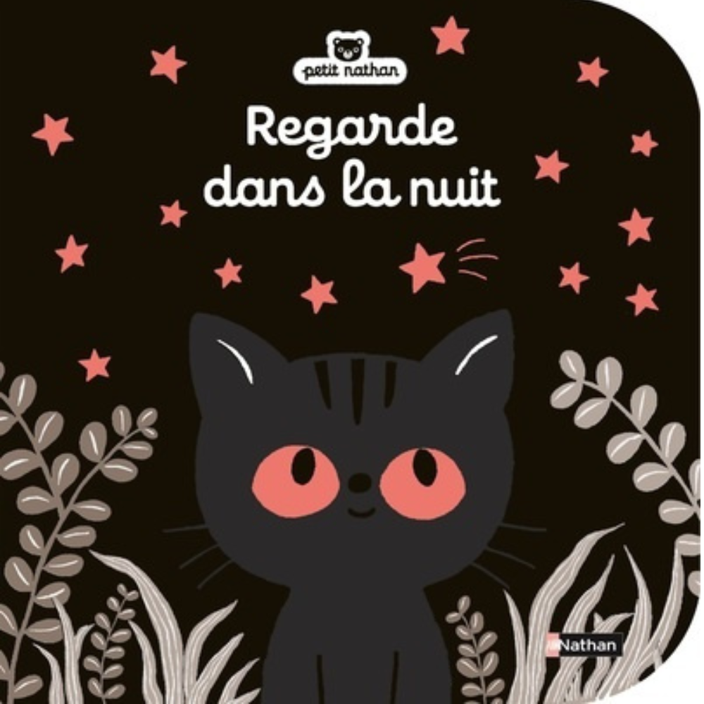 Regarde dans la nuit - Livre d'éveil à toucher pour les bébés, dès 6 mois - 1 - Eveil Montessori Maroc