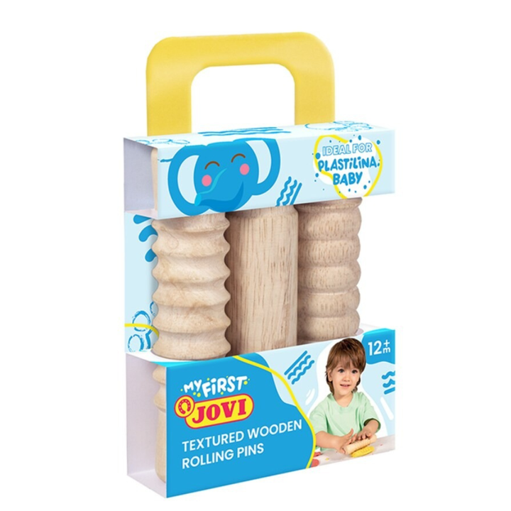 Rouleaux sensoriels en bois – Set de 3 textures différentes - 8 - Eveil Montessori Maroc