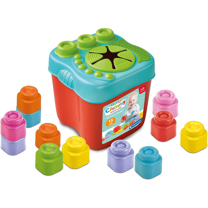 SOFT CLEMMY - 15 Blocs de construction - 1 - Eveil Montessori Maroc