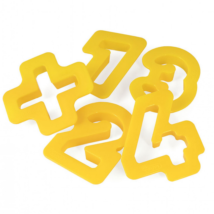 Sac 11 moules en forme de chiffres