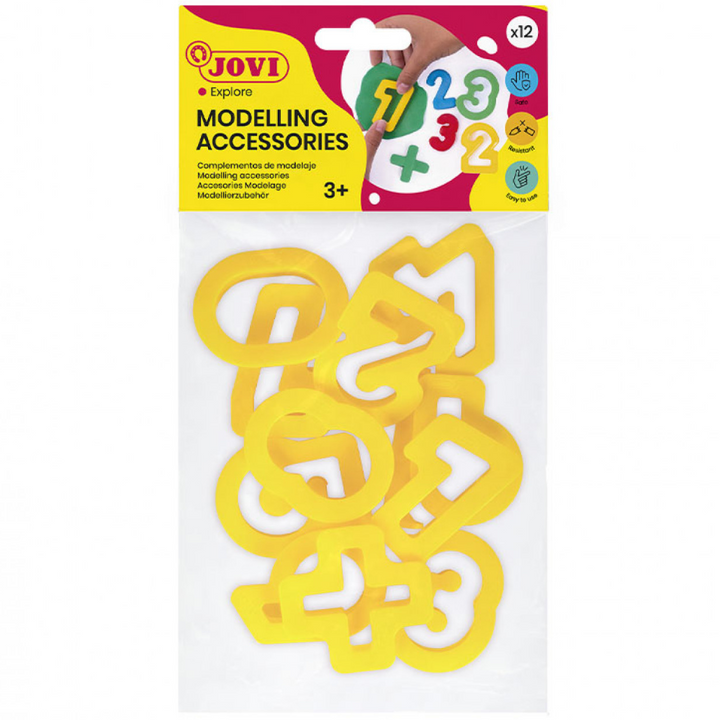 Sac 11 moules en forme de chiffres