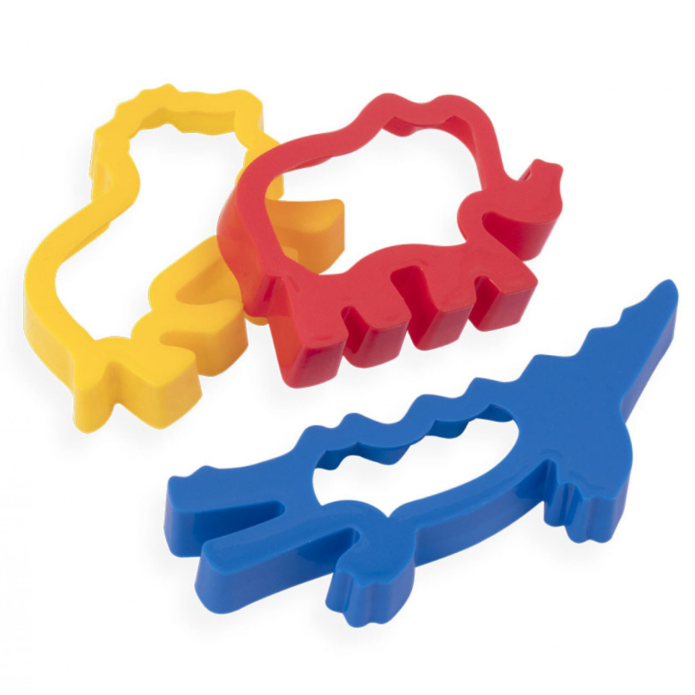 Sachet 6 moules de modelage animaux de la jungle