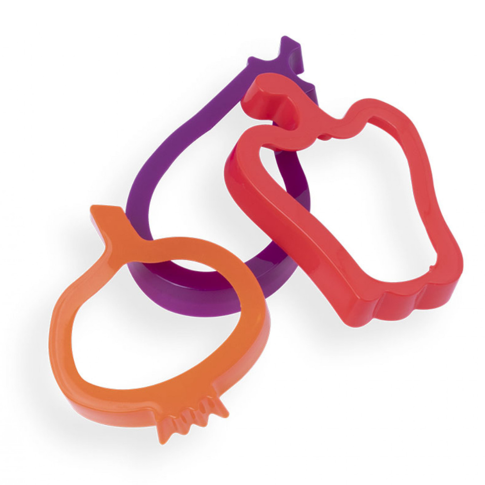 Sachet 6 moules de modelage légumes