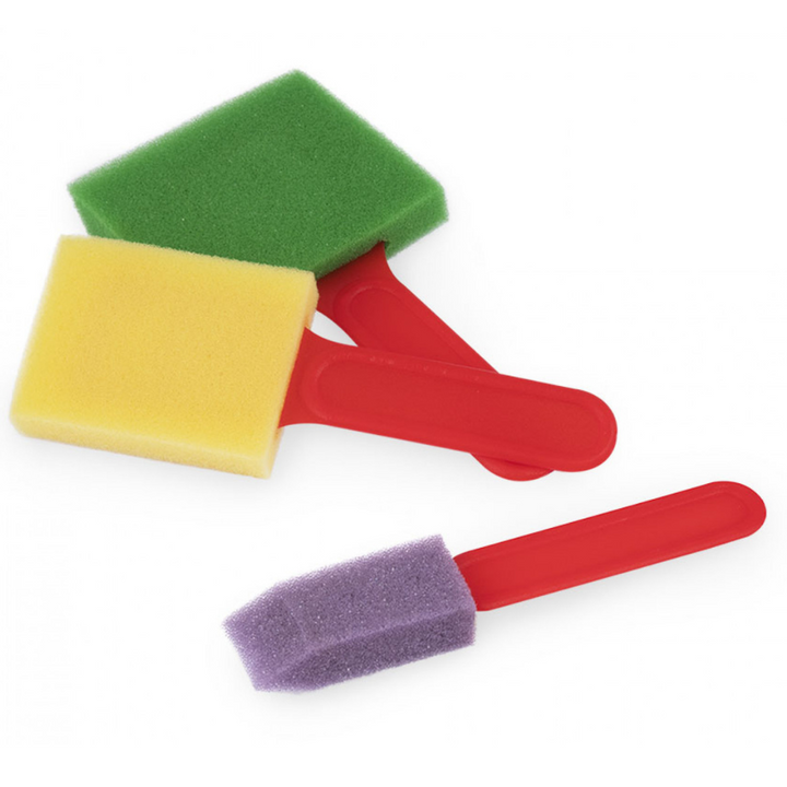 Sachet de 3 gros rouleaux plats de peinture