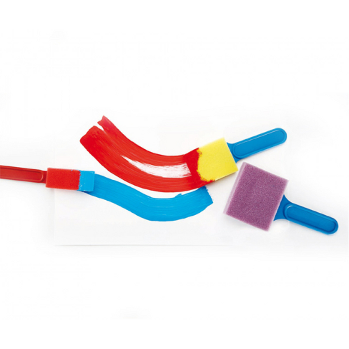 Sachet de 3 gros rouleaux plats de peinture