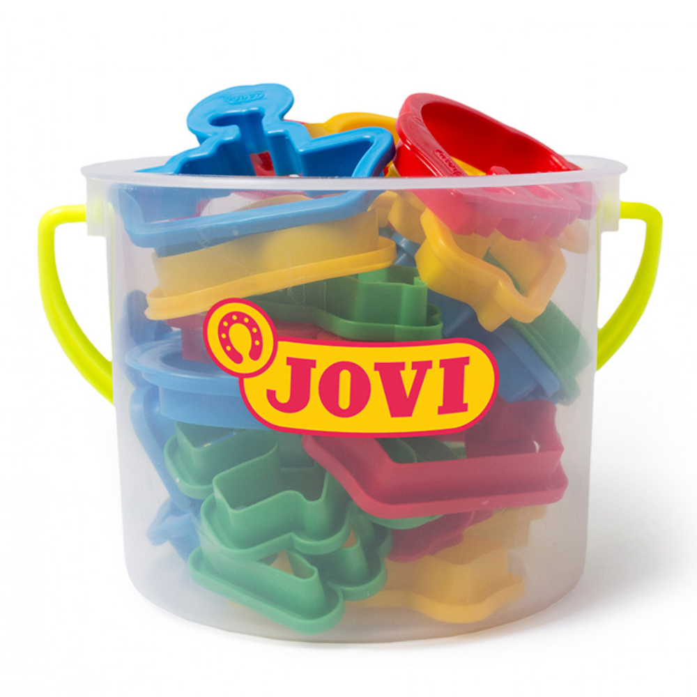 Seau moules 24 unités assorties