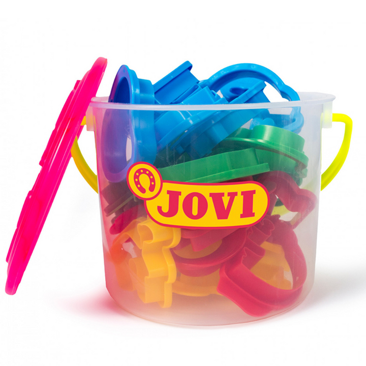 Seau moules 24 unités assorties