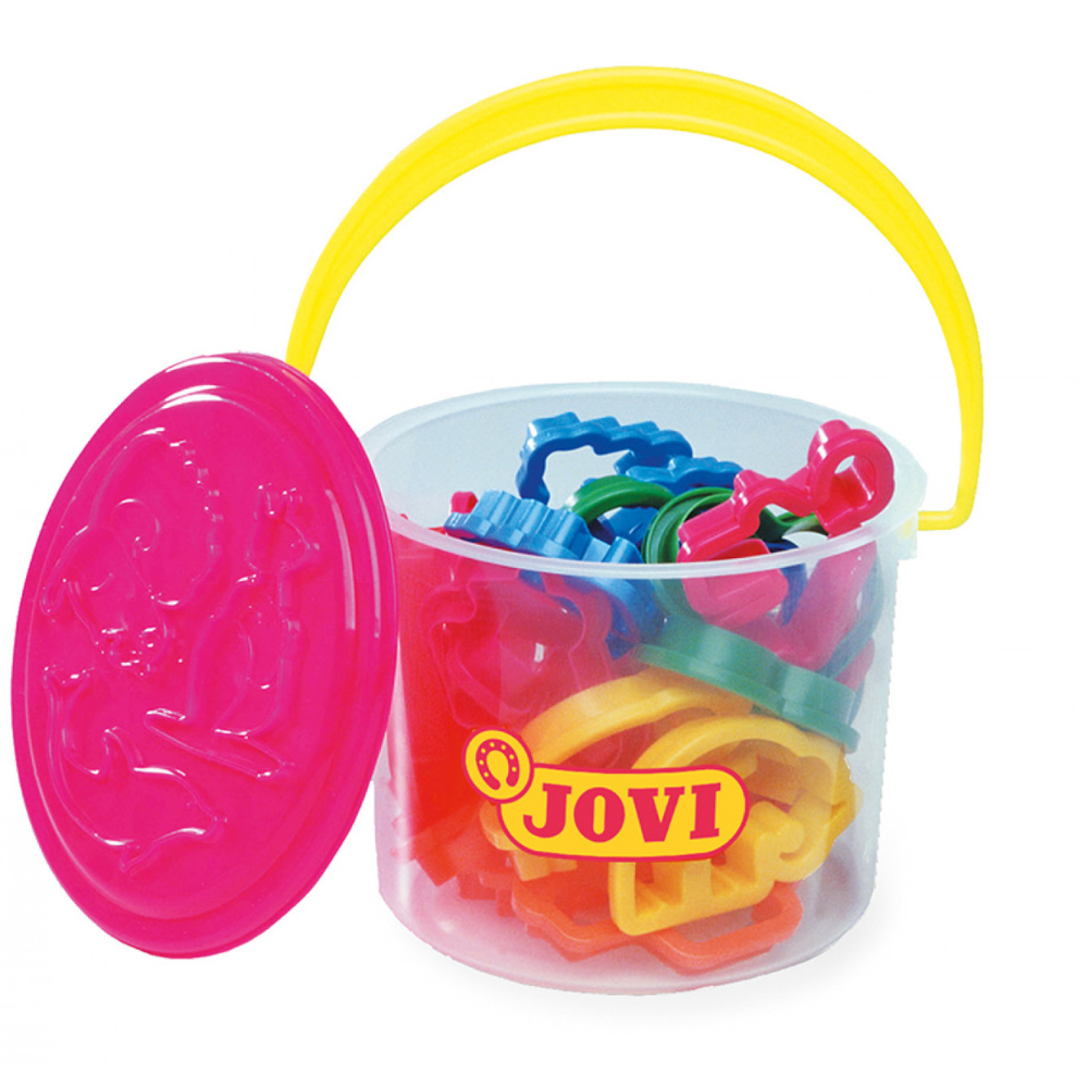 Seau moules 24 unités assorties