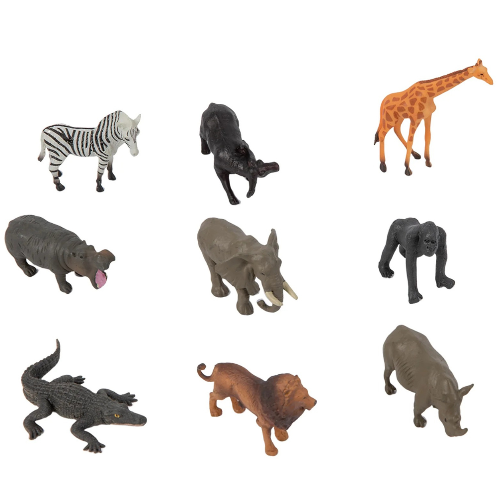Set d'Animaux des 7 Continents - 3 - Eveil Montessori Maroc