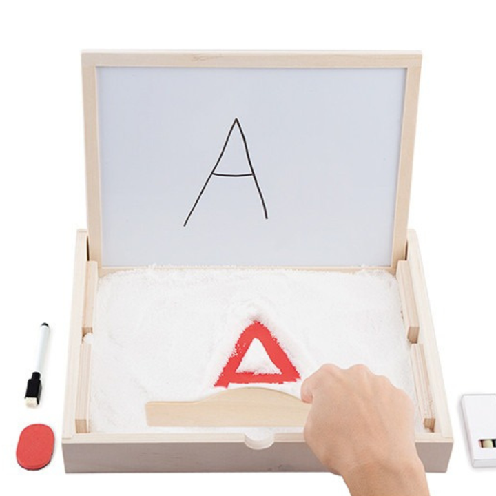 Set plateau et tableau multi-sensoriel de pré-écriture