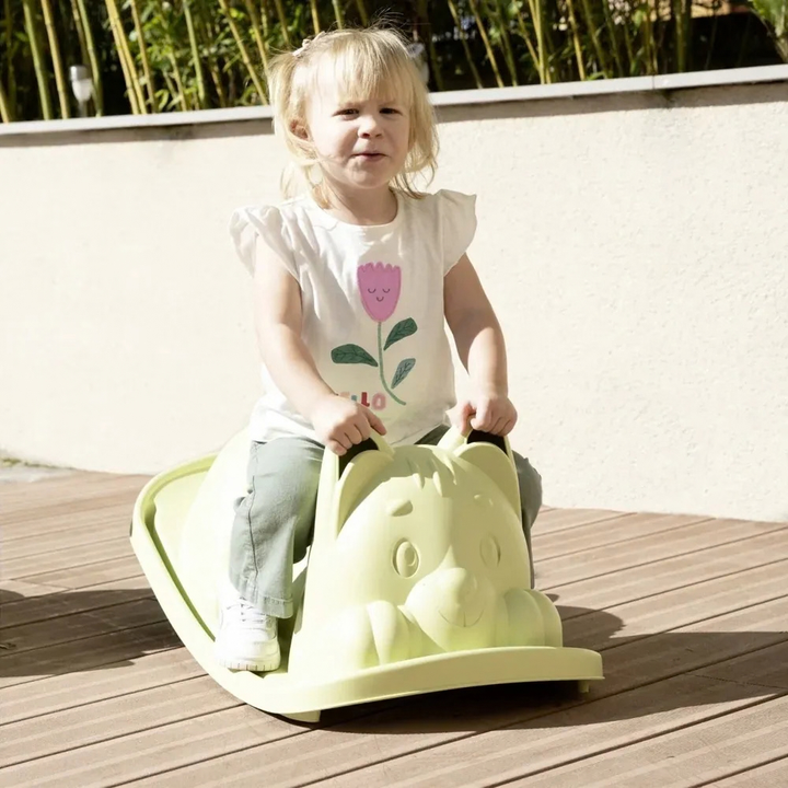 Smoby Life Bascule Chat Vert - 3 - Eveil Montessori Maroc