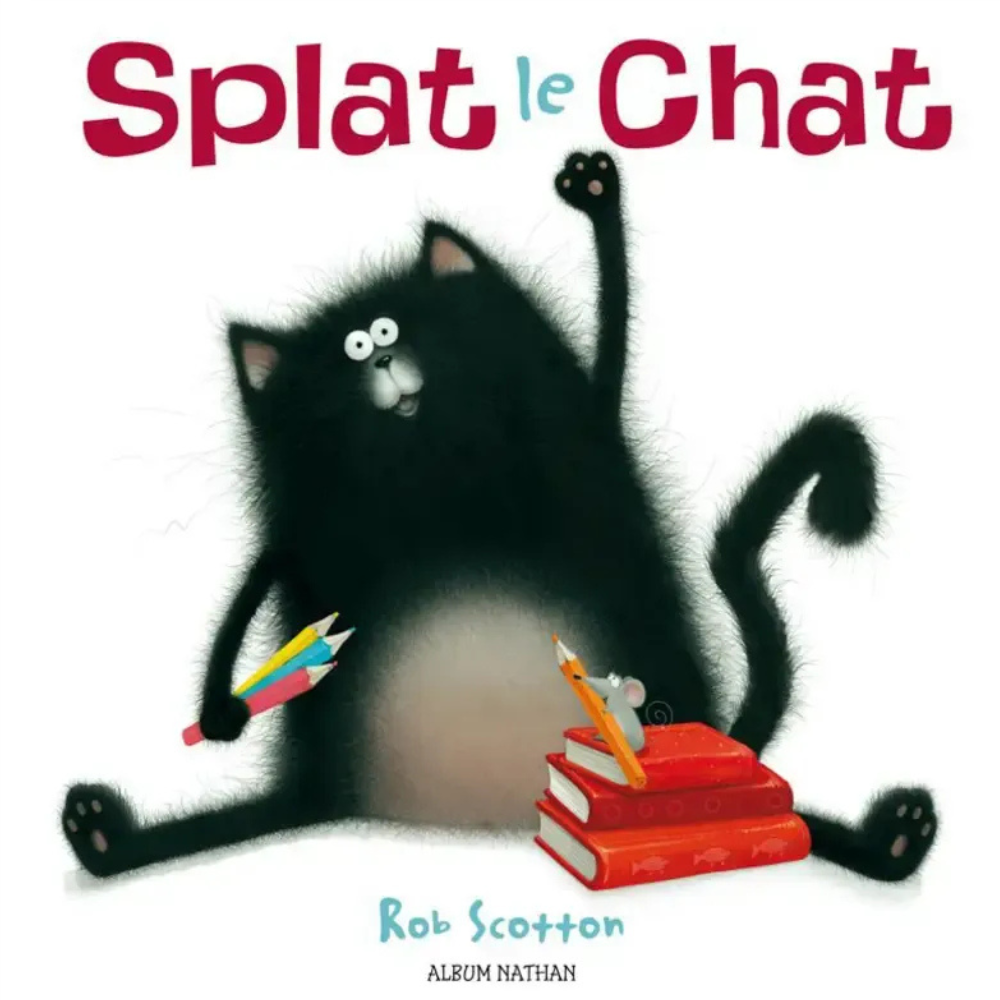 Splat le chat - Album dès 4 ans - 1 - Eveil Montessori Maroc