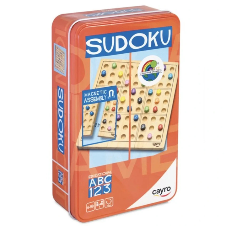Sudoku de Voyage en Boîte Métallique