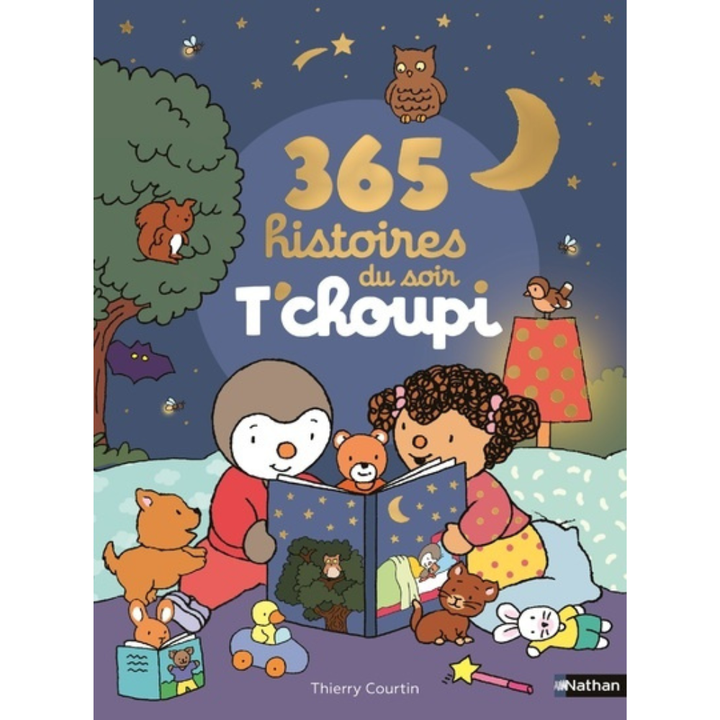 T'CHOUPI - 365 HISTOIRES DU SOIR - Recueil complet d'histoires courtes pour un rituel du coucher apaisant - Dès 1 an