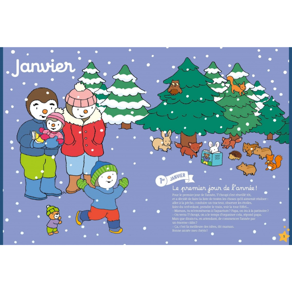 T'CHOUPI - 365 HISTOIRES DU SOIR - Recueil complet d'histoires courtes pour un rituel du coucher apaisant - Dès 1 an